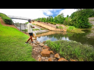 Exploring a NEW Lake Loaded with Fish… We found a Hidden Honey Hole