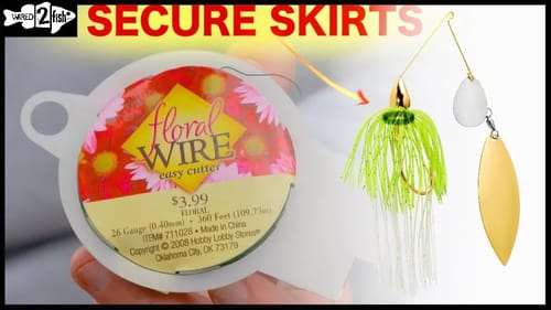 An Easy Tweak to Secure Your Lure Skirts