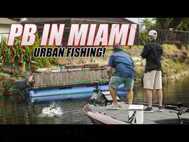 His PB in the URBAN Miami Canals! SMC 21-10