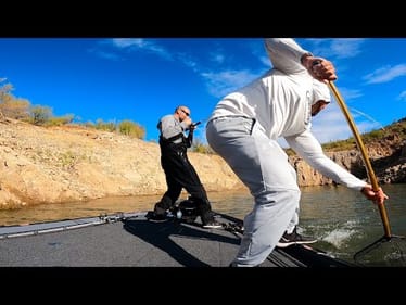 Surviving Lake Pleasant: Catching Bass in Tough Conditions!