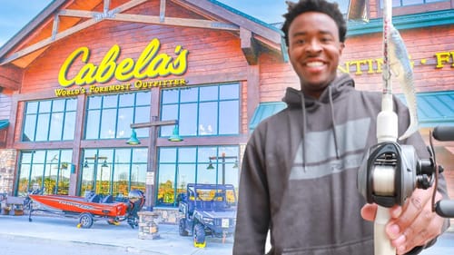 $50 Cabelas Bass Fishing Tackle Challenge