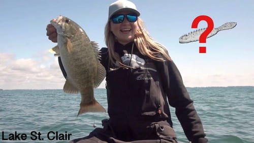 CUSTOM POURED Drop Shot Bait Works! (Lake. St. Clair)