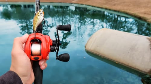 Ultra Clear DRAIN Fishing (HUGE BASS)