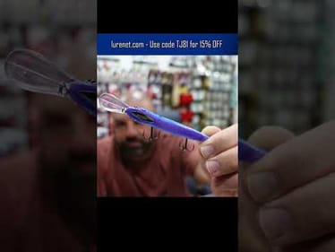 Booyah DEEP Flash Point Jerkbait #fishing #shorts #bassfishing