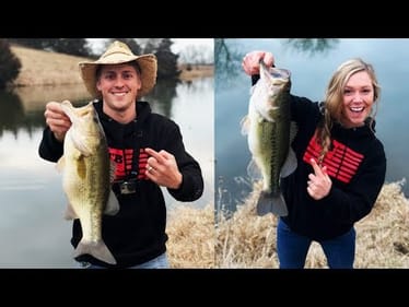 SECRET Pond Holds Monster BASS! Early Spring Fishing Tips! Prespawn
