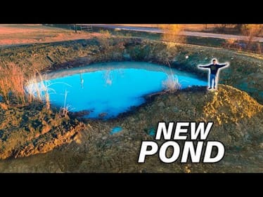 Building My NEW BACKYARD Texas Pond (Ranch Life)