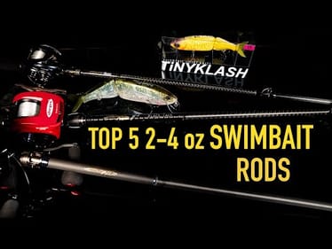 Best Swimbait rods to handle Tiny Klash to Klash 9 sized glides.