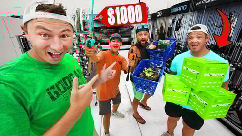 WHATEVER You GRAB, I PAY For It Fishing CHALLENGE (EXPENSIVE!)