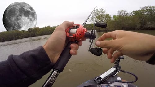 FISHING After a Full Moon (Bass Fishing Tips)