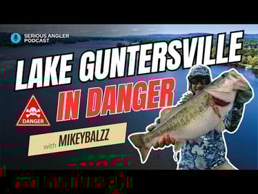 Is Lake GUNTERSVILLE About to Be KILLED? (ft. MikeyBalzz Fishing)