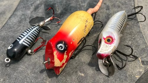Trying Grandpa's Old Lures On Some River Smallmouth
