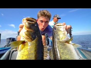 Florida Bass Feeding FRENZY — Okeechobee Challenge