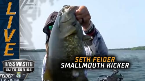 Seth Feider with 5 pounds of relief