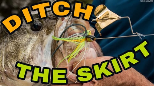 SECRET TIP : Take the Skirt OFF Your Buzzbait!