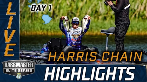 Highlights: Day 1 Bassmaster action at Harris Chain