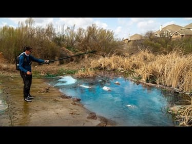 POND HOPPING Neighborhood Ditches For Spring Bass!