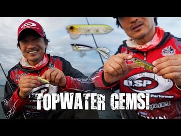 Show Your Fish Something Different With These Sneaky Japanese Topwater Baits!