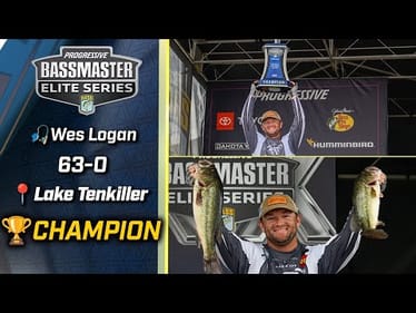 Wes Logan wins 2025 Bassmaster Elite at Lake Tenkiller with 63 pounds