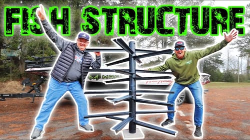 Putting In FISH STRUCTURE On LAKE GUNTERSVILLE!! (Crappie Fishing - American Fish Tree)