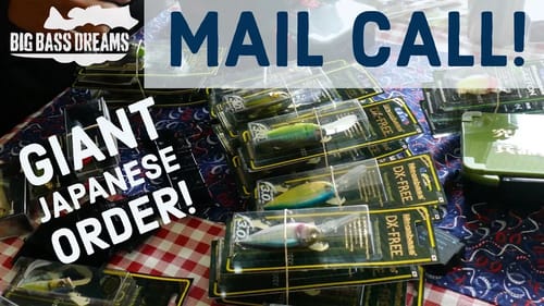 Unboxing Premium Japanese Fishing Tackle Part 2 - Mail Call Megabass