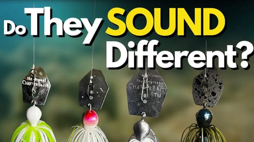 How Chatterbaits REALLY Sound Underwater - You'll Be Surprised