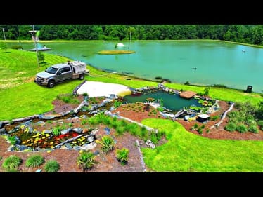 Adding 3,000 Fish to the 5 Acre Pond!