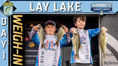 Weigh-in: 2023 Bassmaster Junior Series at Lay Lake