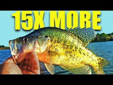 My SECRET Fishing Technique Catches 15X More Crappie