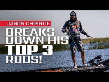 Why Jason Christie CAN'T Fish Without These 3 Rods!!