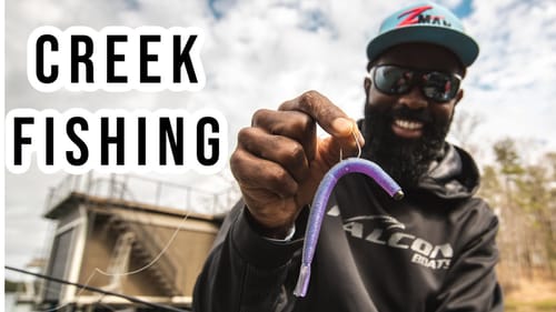 CHALLENGE - I only have 3hrs to Fish | Attacking SPAWNING Creek BASS