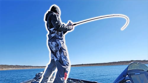 Bass Chasing Umbrella Rigs on Livescope | Filthy Fishing but It Works
