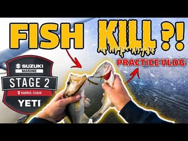 Fishing The DEAD SEA!!! ( Stage 2 Harris Chain Travel Vlog 4K )
