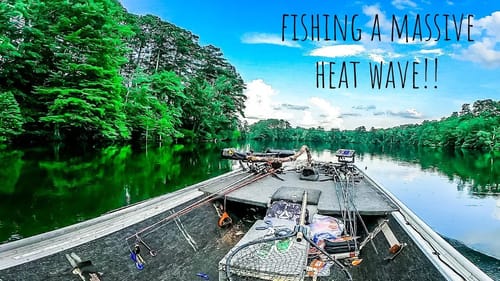 SEARCHING For BIG BASS During a MASSIVE HEAT WAVE!! || Tough Summertime Conditions!!
