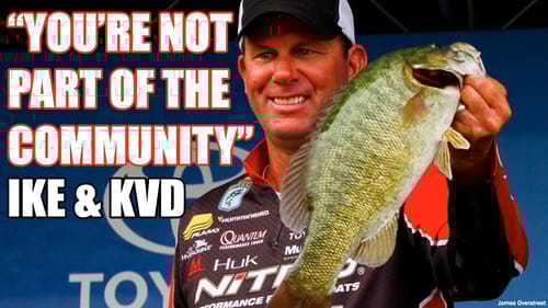 IKE & KVD BASS Fishing Community Hole Feud
