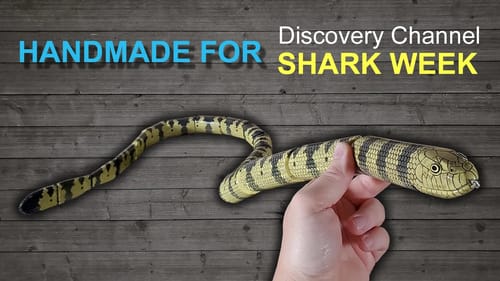 Making Snake Lures for Shark Week! – Discovery Channel, Forrest Galante, Shark vs Snake