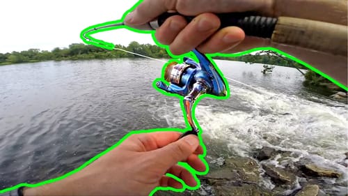 Tiny Swimbait Catches NICE SPILLWAY Bass!!! - ANTIQUE Lure Challenge!!! || Ep.2