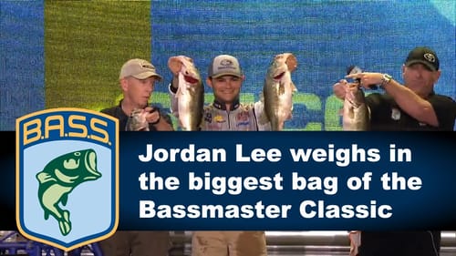 Jordan Lee wins the Bassmaster Classic with monster bag