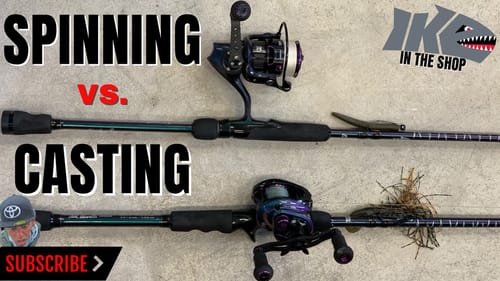 HOW TO CHOOSE THE RIGHT REEL! SPINNING VS. CASTING!