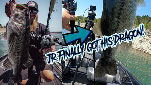 Catching A GIANT 9lb Bass For 43K Subscribers ON TOPWATER! Is This Post Spawn Dragon My New PB?!?