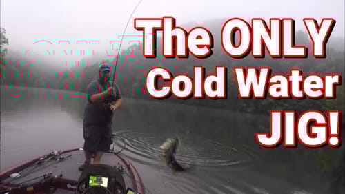 The ONLY Jig For Winter Bass