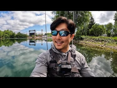 An unexpected bite (Where I grew up fishing)