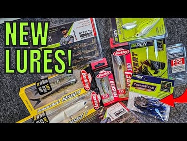Unboxing NEW Crazy Lures! (Berkley, 1st Gen & Xzone)