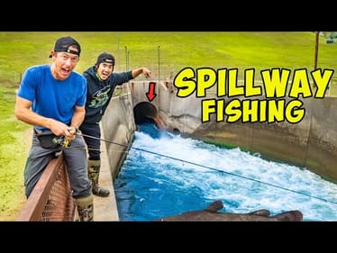 Fishing GIANT SPILLWAYS for MULTI SPECIES!
