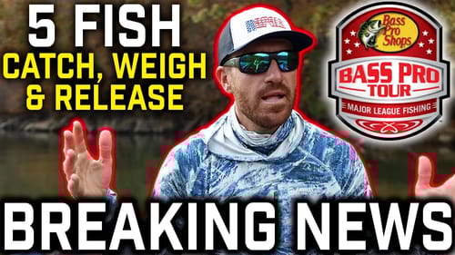 Jacob Wheeler Reacts - MLF's BREAKING NEWS! 5 Fish Catch Weigh Release