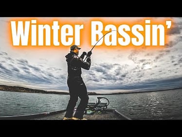 Searching OFFSHORE POINTS For AGGRESSIVE WINTER BASS!!!