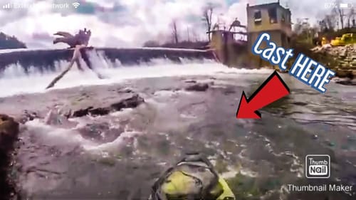 River Fishing (How to read current) PRE Spawn SmallMouth