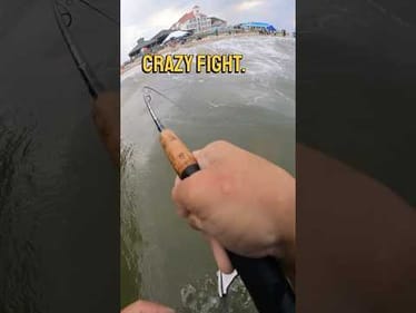 A Surprise Catch During a Storm #fishing