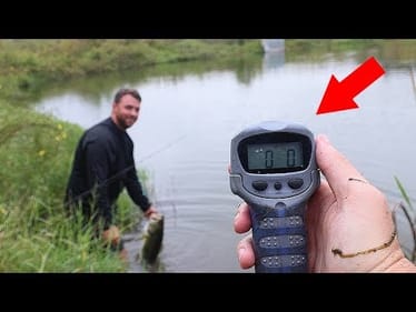 I Go POND FISHING For MASSIVE BASS (Scale Needed!)