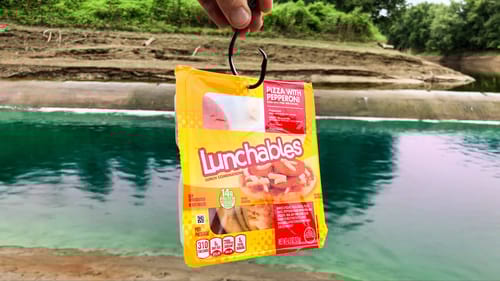 The Spillway MONSTER Ate a LUNCHABLE!!!