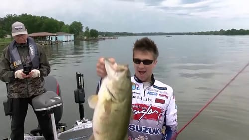 Fork: Chad Pipkens Giant 8-11 bass at Lake Fork